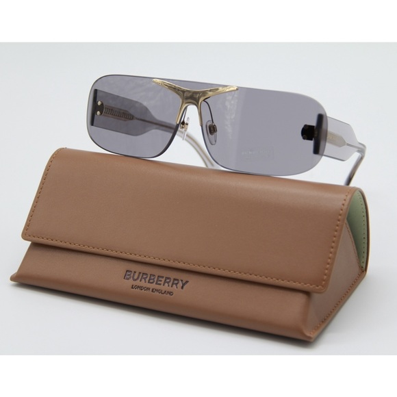 New BURBERRY BE3123 3028/87 Gray Sunglasses